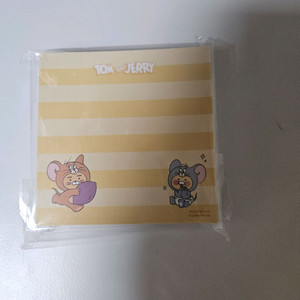 카카오프렌즈 춘식이 라이언 톰과제리 콜라보 메모지 떡메모지 다꾸 다이어리 이미지