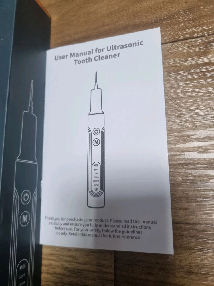 HULMAY 전동 치석 제거기 T8 블루 새상품 이미지