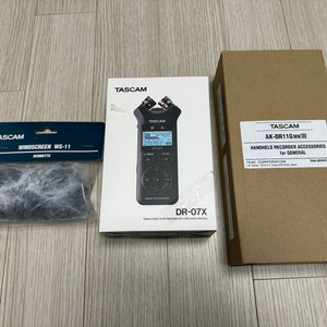 타스캠 TASCAM DR-07X 녹음기 판매합니다 이미지