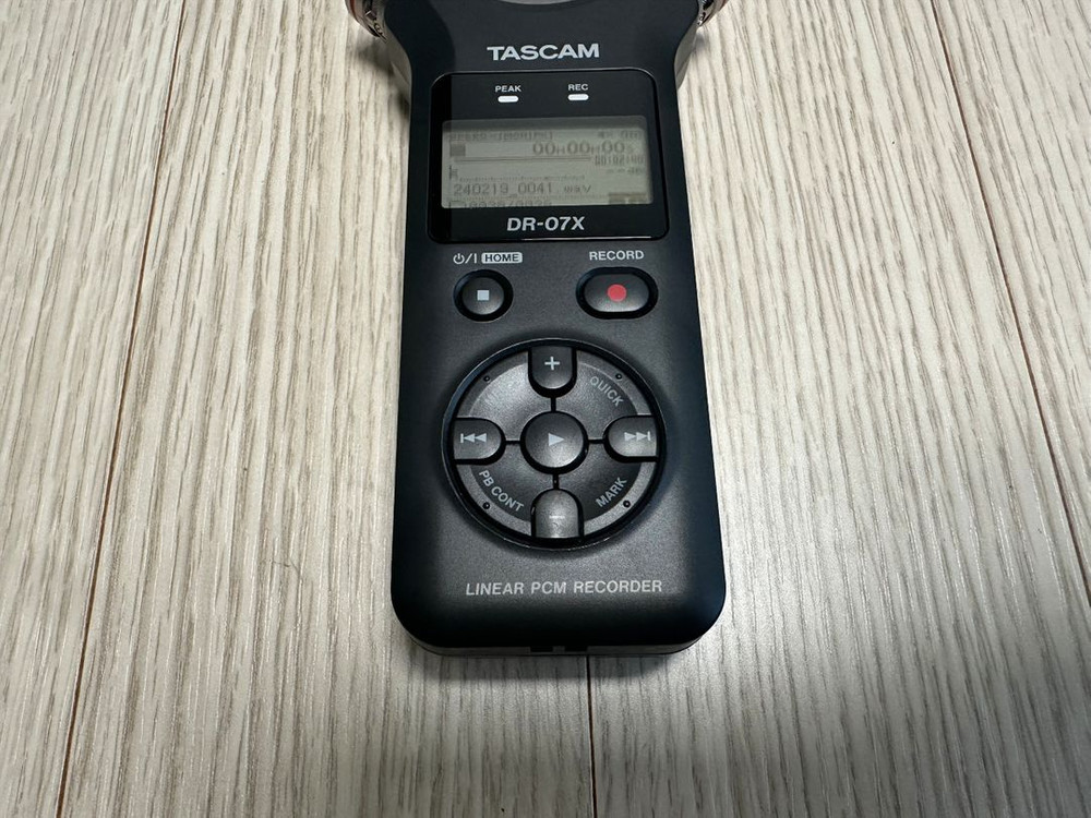 타스캠 TASCAM DR-07X 녹음기 판매합니다 이미지