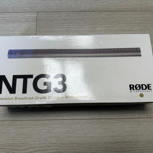 로데 RODE NTG3 콘덴서 마이크 판매합니다 이미지