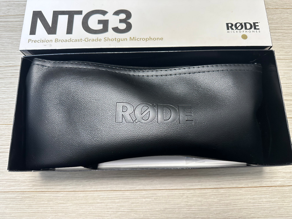 로데 RODE NTG3 콘덴서 마이크 판매합니다 이미지