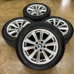 BMW f10 5시리즈 17인치 휠 타이어 팝니다 이미지