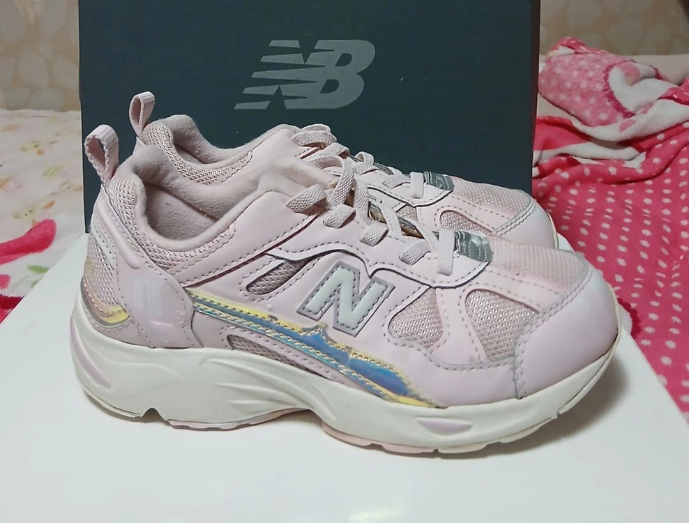 뉴발란스키즈878 핑크 190운동화 이미지