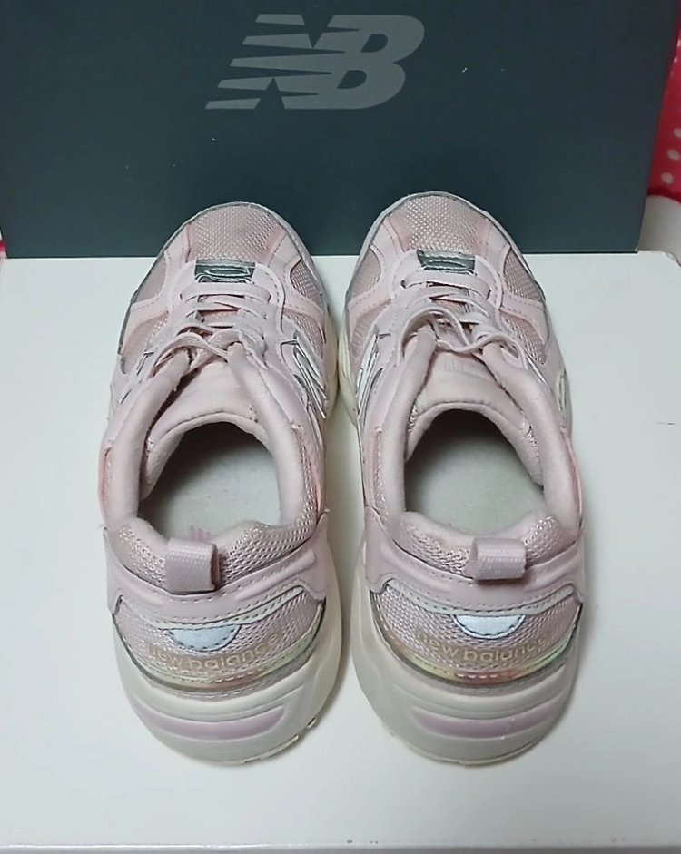 뉴발란스키즈878 핑크 190운동화 이미지