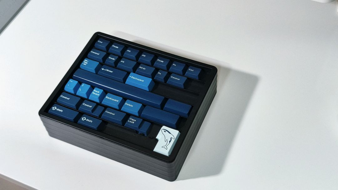 Silent Ocean R1 도미키 커스텀 키보드 키캡 이미지
