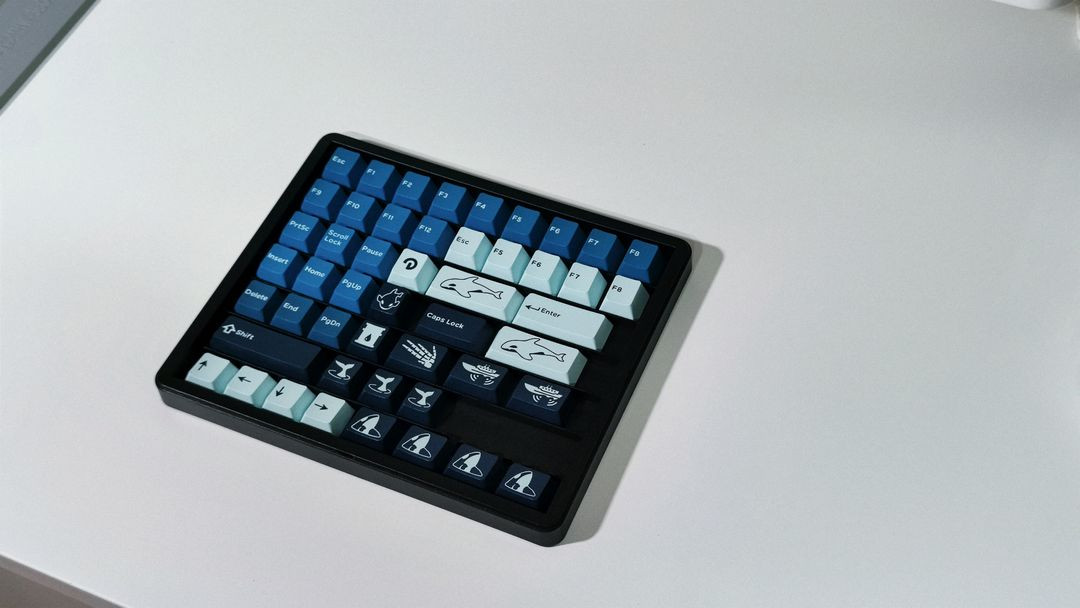 Silent Ocean R1 도미키 커스텀 키보드 키캡 이미지