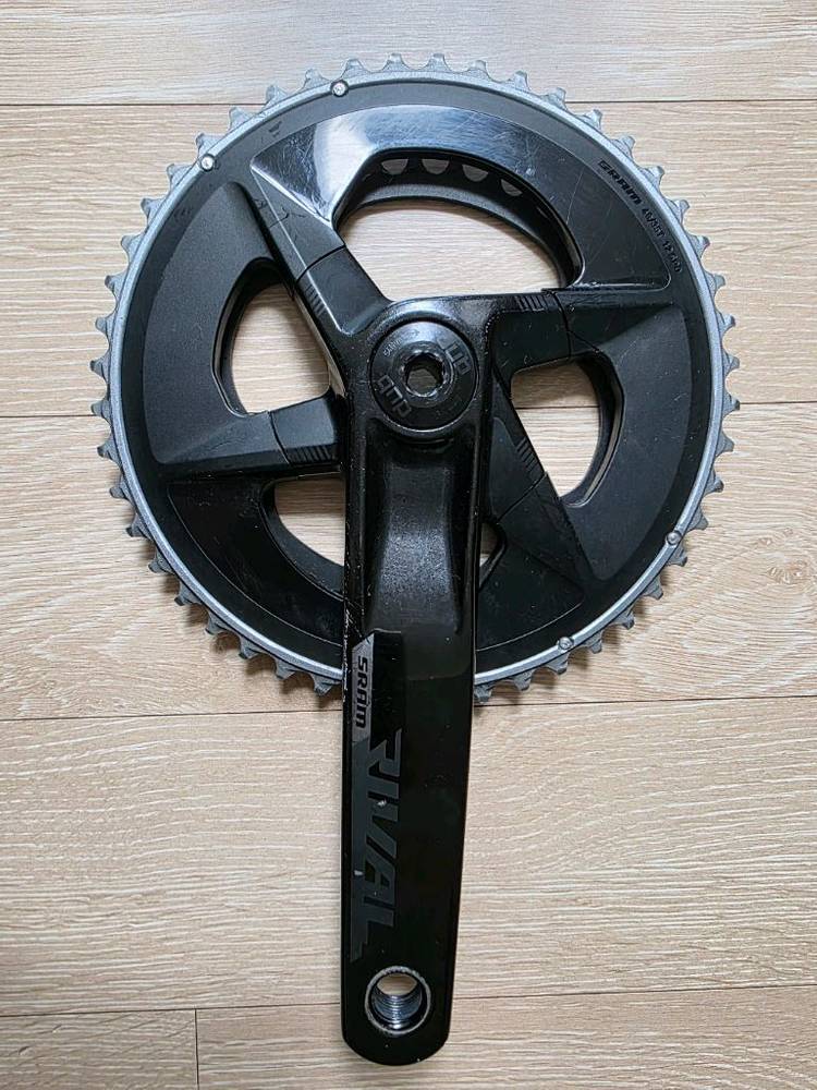 스램 라이벌(SRAM RIVAL) 크랭크 셋 판매합니다.48-35T 172.5mm 이미지
