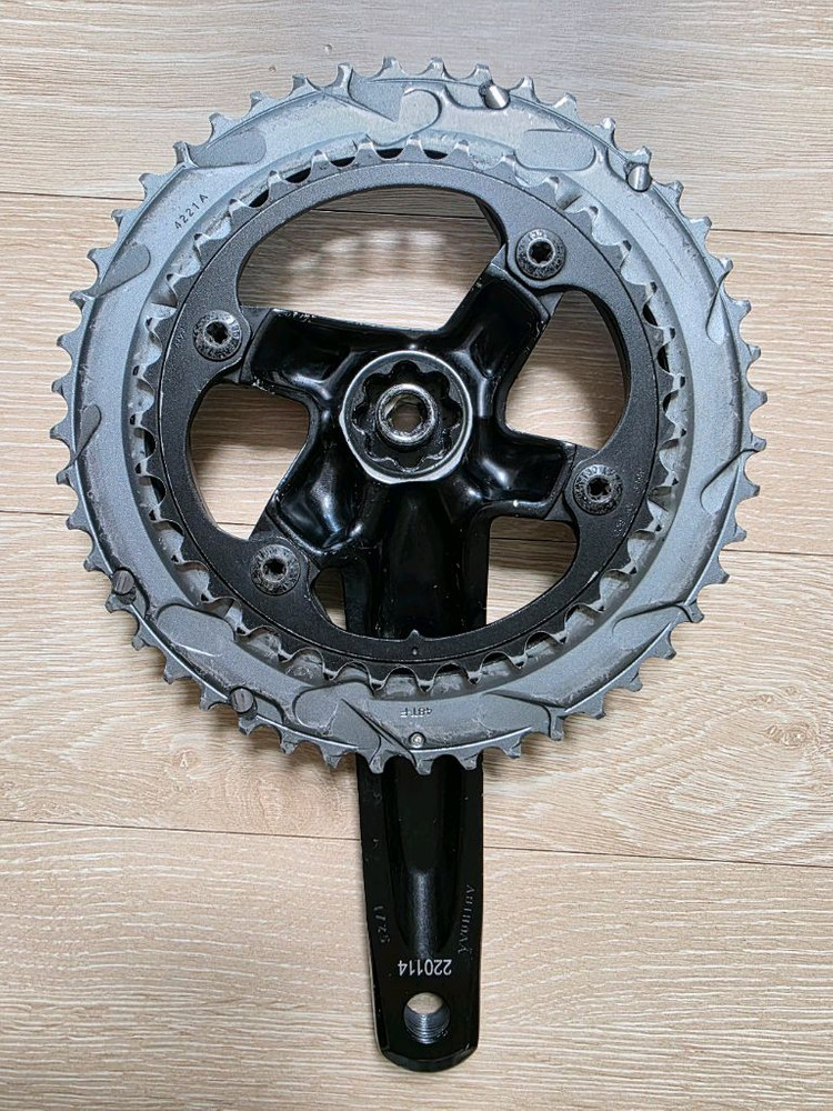 스램 라이벌(SRAM RIVAL) 크랭크 셋 판매합니다.48-35T 172.5mm 이미지