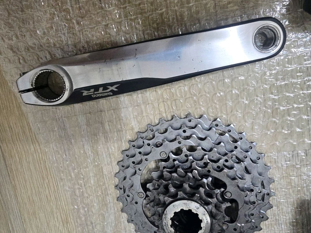 시마노 XTR + XT 30단 그룹셋 자전거 구동계 이미지