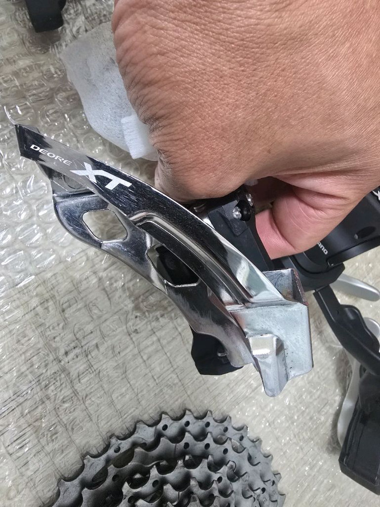 시마노 XTR + XT 30단 그룹셋 자전거 구동계 이미지