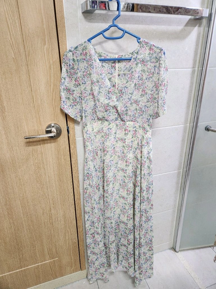 (7개 세트)꽃무늬 플라워 롱원피스 긴원피스 하객룩 출근룩 이미지
