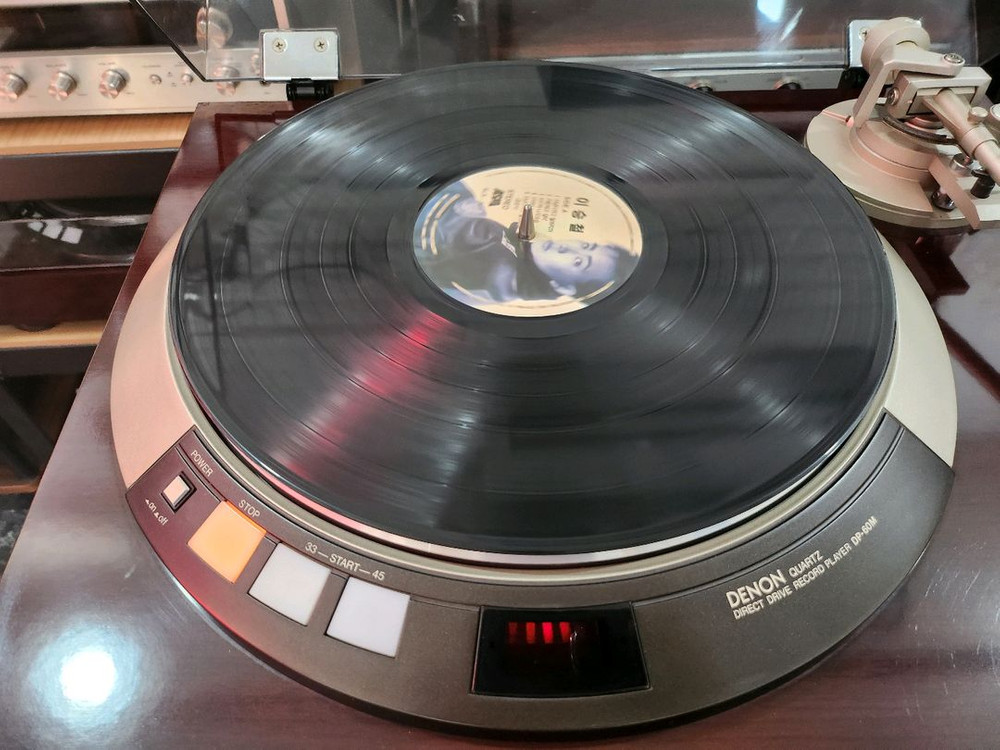 데논 턴테이블 DP-60M (극미품) 이미지