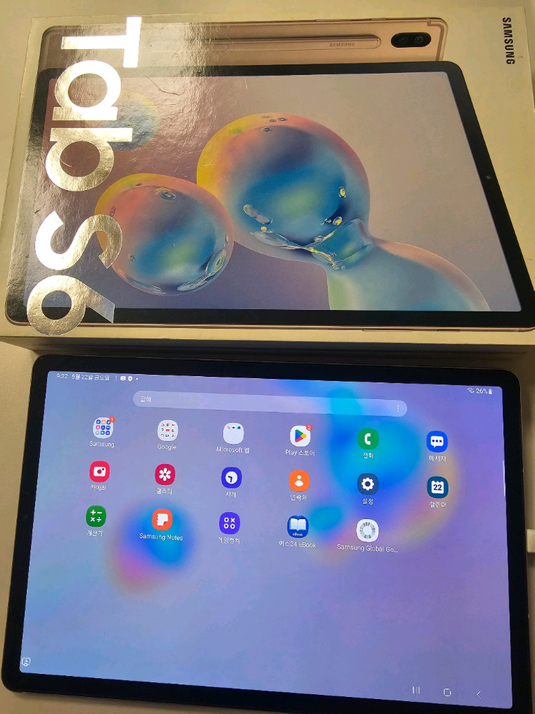 삼성 갤럭시탭 S6 SM-T860 로즈골드 이미지