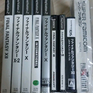 파이널판타지 SFC DS PS PS2 이미지