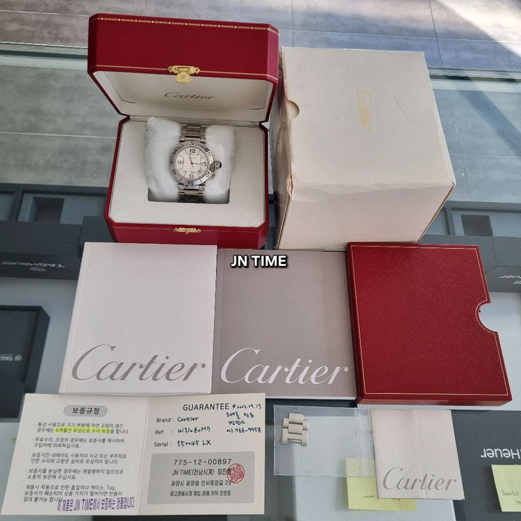 까르띠에 파샤 씨타이머 40mm 오토(오버홀 완료) 이미지