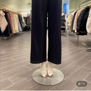 오즈세컨 스티치 밴딩 팬츠 55 다크네이비 이미지