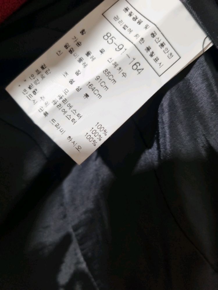 모조에스핀 여성 자켓 레드 상태굿 이미지