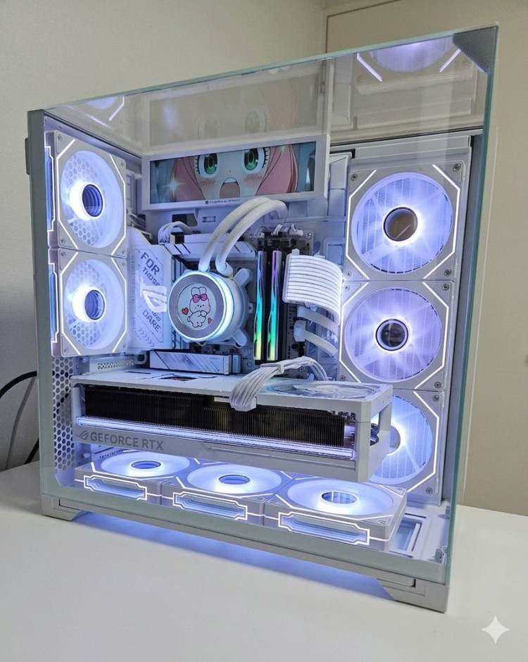 9800X3D RTX5090 아스트랄 하이엔드 화이트데스크탑 이미지