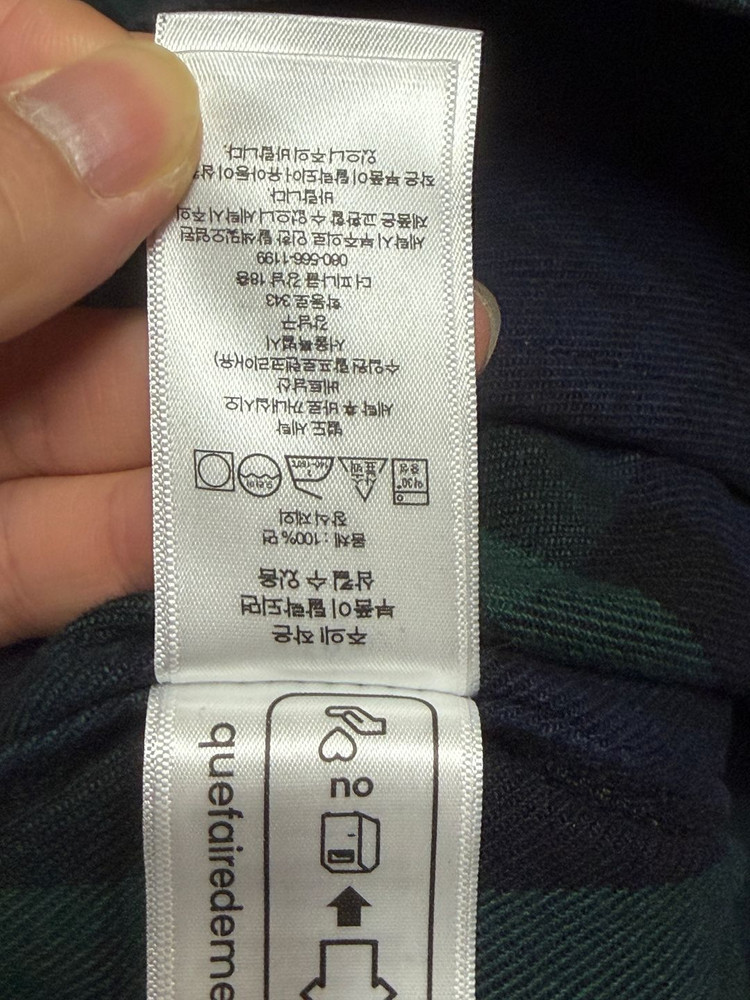 [폴로 랄프로렌] 블랙와치 워크 자켓 XL 사이즈 이미지