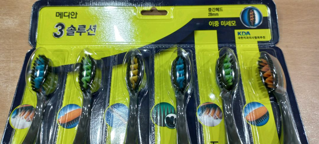 솔루션 칫솔모 세트 대나무숲 미세모 이미지
