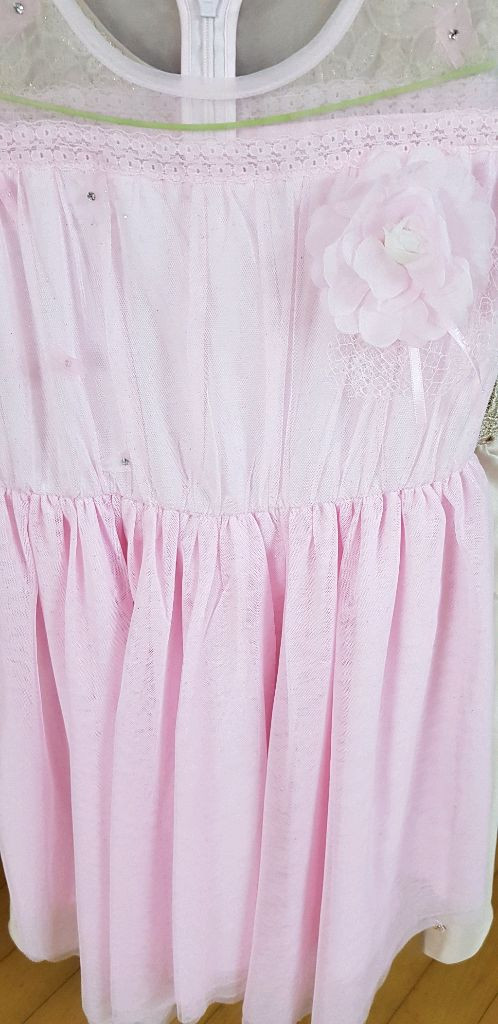 모다까리나 여아 대회용 콩쿠르 콩쿨 대회 원피스 드레스 새제품 130 140 이미지
