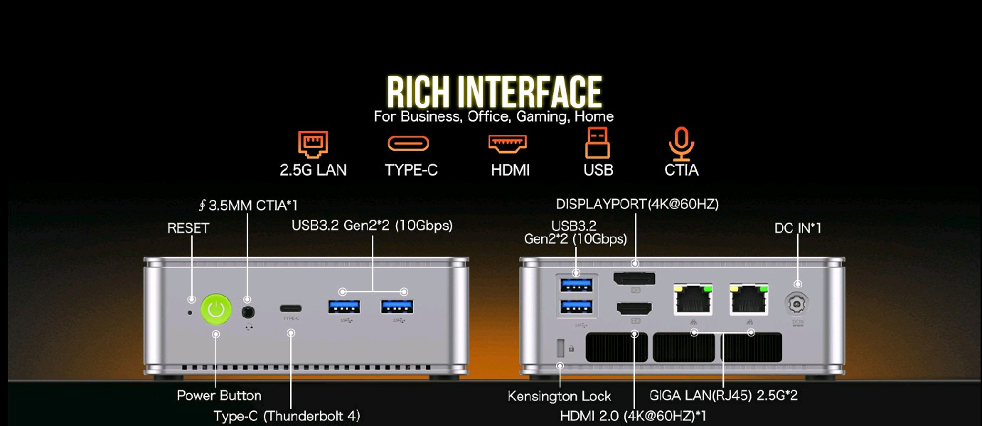 인텔 ULTRA 5 미니pc (ARC 그래픽& NPU) 이미지