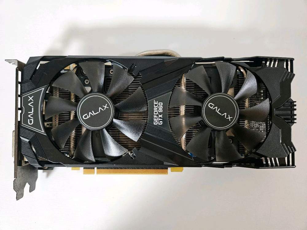 갤럭시 GALAX 지포스 GTX960 EXOC D5 2GB BLACK LABEL 이미지