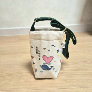 새상품> diy 물병 파우치백 (보틀백, 텀블러백,물병가방) 이미지