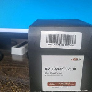 라이젠 5 7600 CPU 이미지