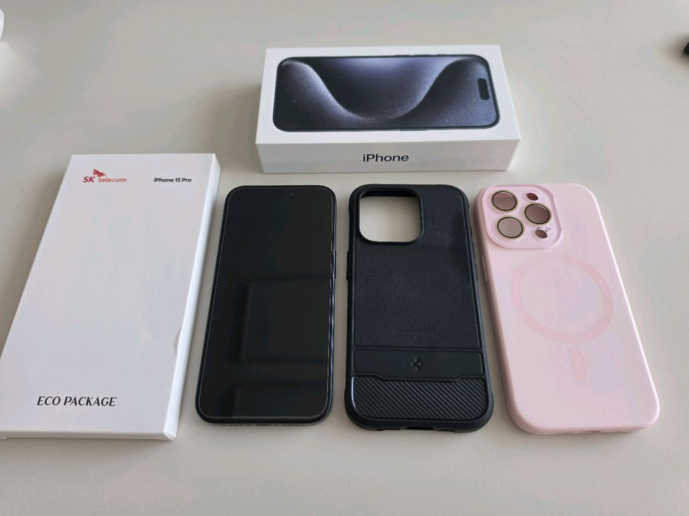 아이폰 15 프로 256GB 블루티타늄 이미지