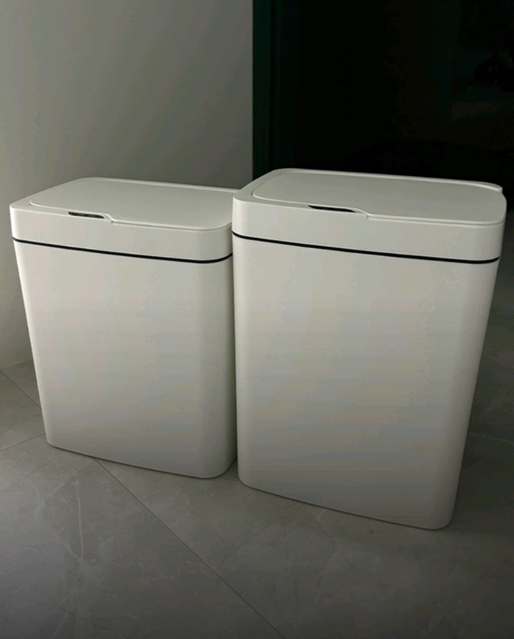 [1+1이벤트]스마트 자동 센서 휴지통 냄새차단 화장실 이미지