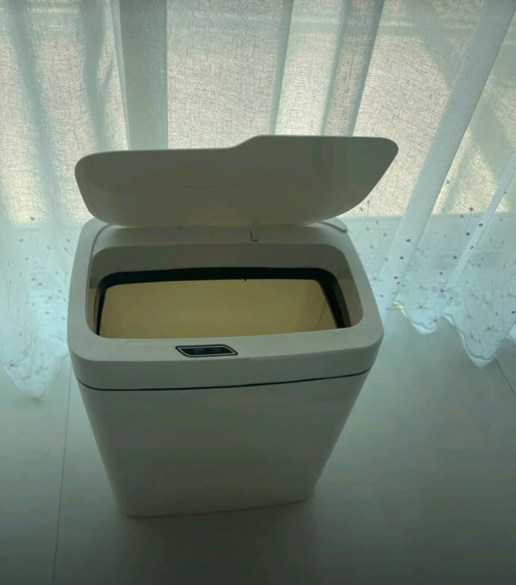 [1+1이벤트]스마트 자동 센서 휴지통 냄새차단 화장실 이미지
