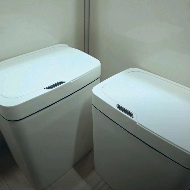 [1+1이벤트]스마트 자동 센서 휴지통 냄새차단 화장실 이미지