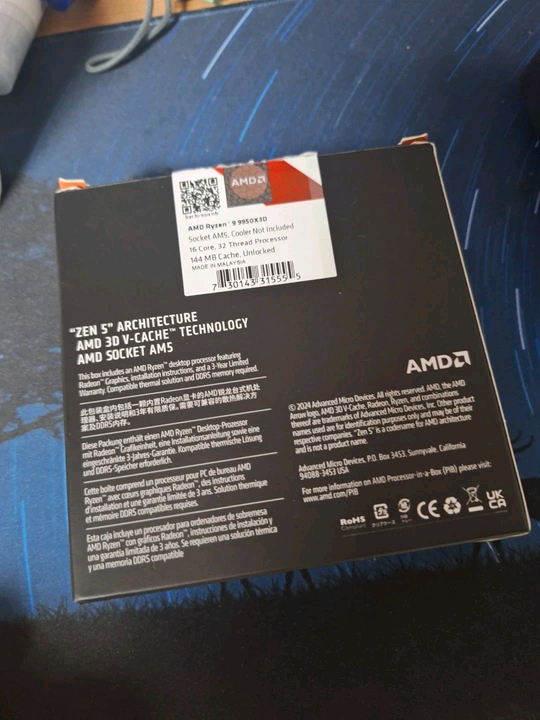 게이밍 컴퓨터 PC 본체 Ryzen 9950X3D RTX 5070 배그 오버워치 로아 게임용 작업용 데스크탑 이미지