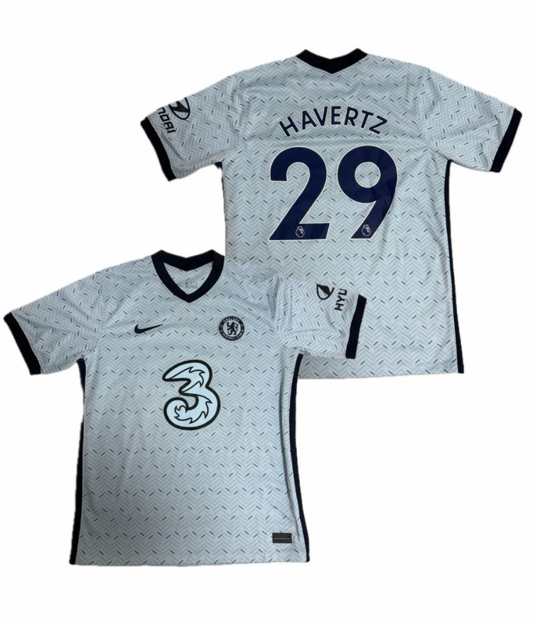 EPL 20/21 첼시 어웨이 카이 하베르츠 유니폼입니다 이미지