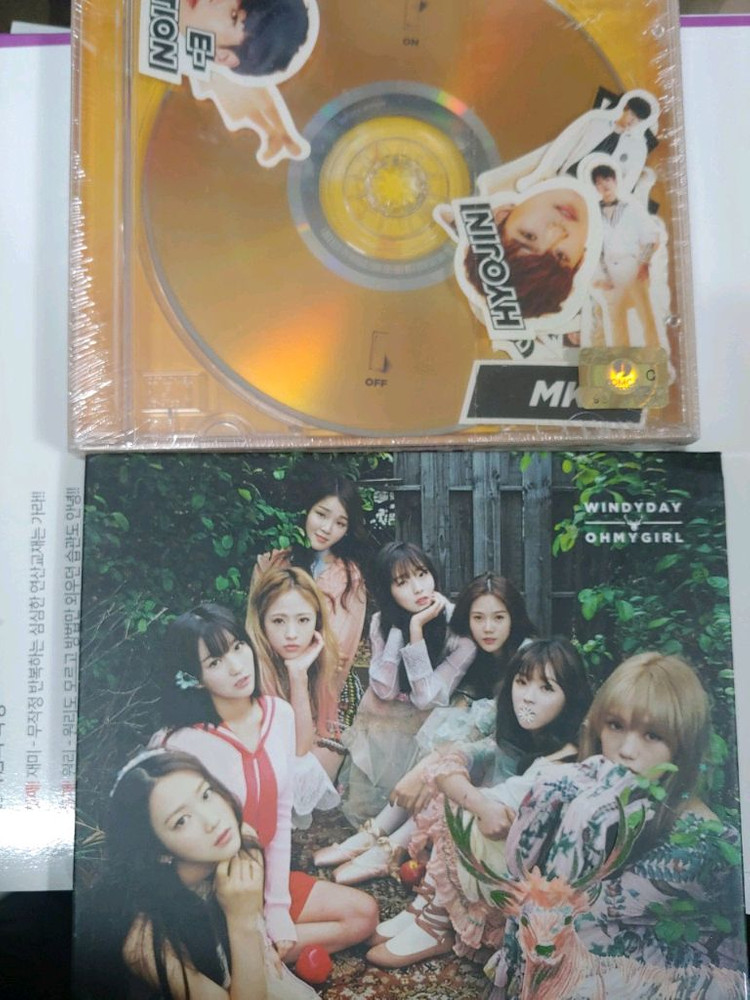 온엔오프 미니1.2.3.집 비원에이포 미니3집.정규1집.오마이걸썸머스페셜앨범미니3집룰라3집 이미지