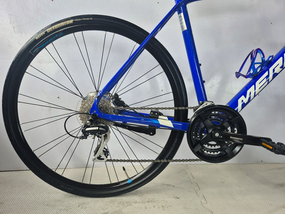 2022년형 메리다 스피더 100(Merida Speeder 100) 블루 색상 MTB 자전거 이미지