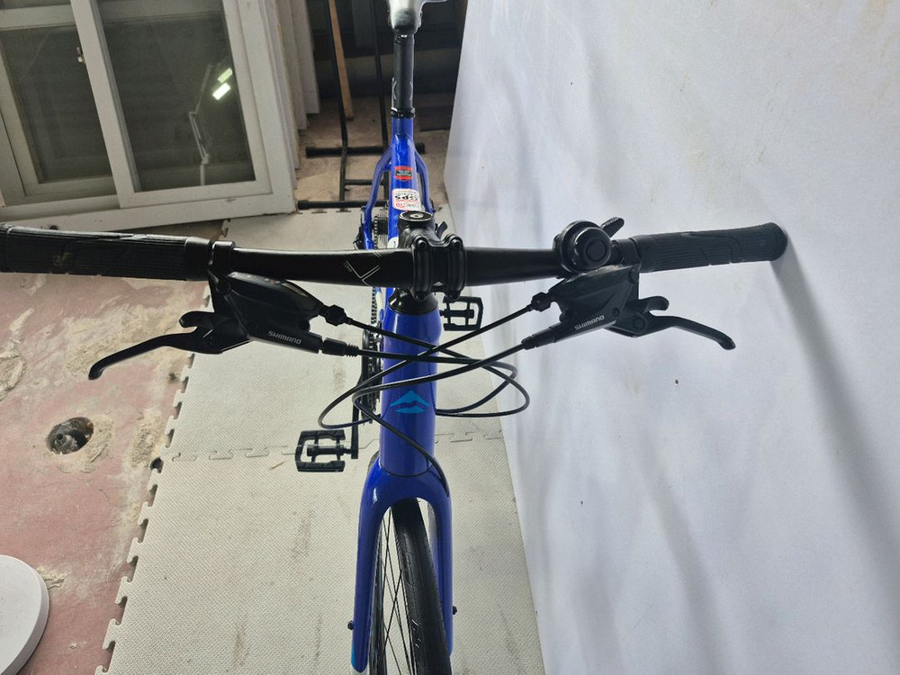 2022년형 메리다 스피더 100(Merida Speeder 100) 블루 색상 MTB 자전거 이미지