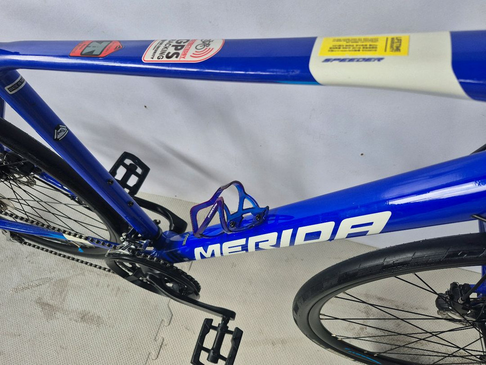 2022년형 메리다 스피더 100(Merida Speeder 100) 블루 색상 MTB 자전거 이미지
