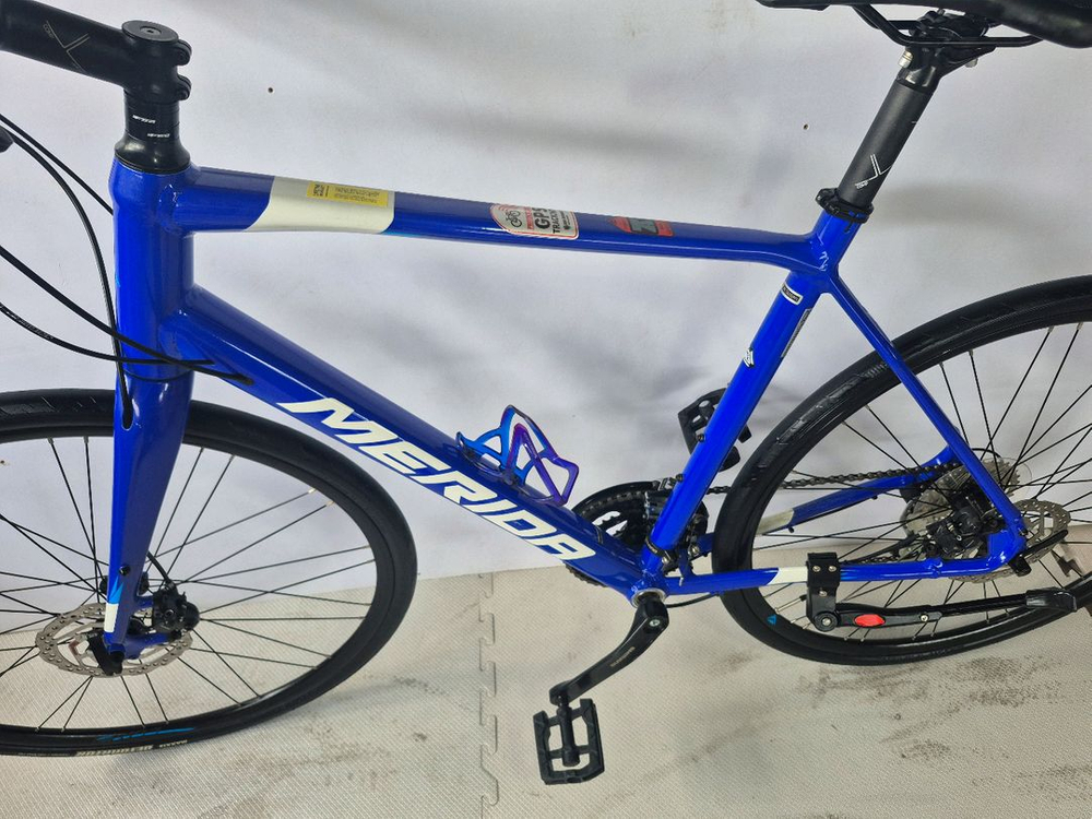 2022년형 메리다 스피더 100(Merida Speeder 100) 블루 색상 MTB 자전거 이미지