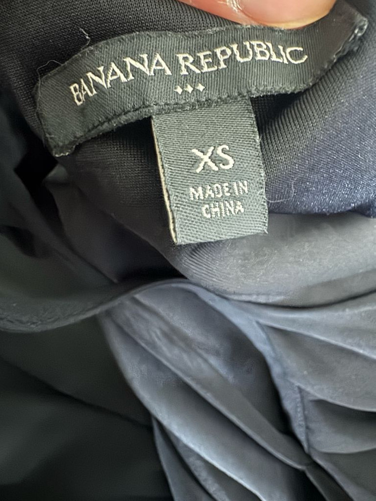 여성 바나나리퍼블릭 홀터넥 드레스 원피스 xs 블랙 이미지
