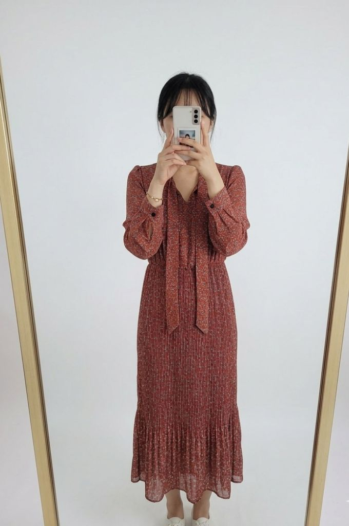 (새옷) 시원한원피스 롱원피스 밴딩원피스 보세 44~66 이미지