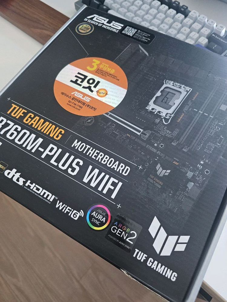 asus TUF GAMING B760M-PLUS wifi 메인보드 이미지