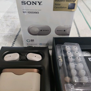 소니 tws wf-1000xm3 무선이어폰 풀박스 이미지