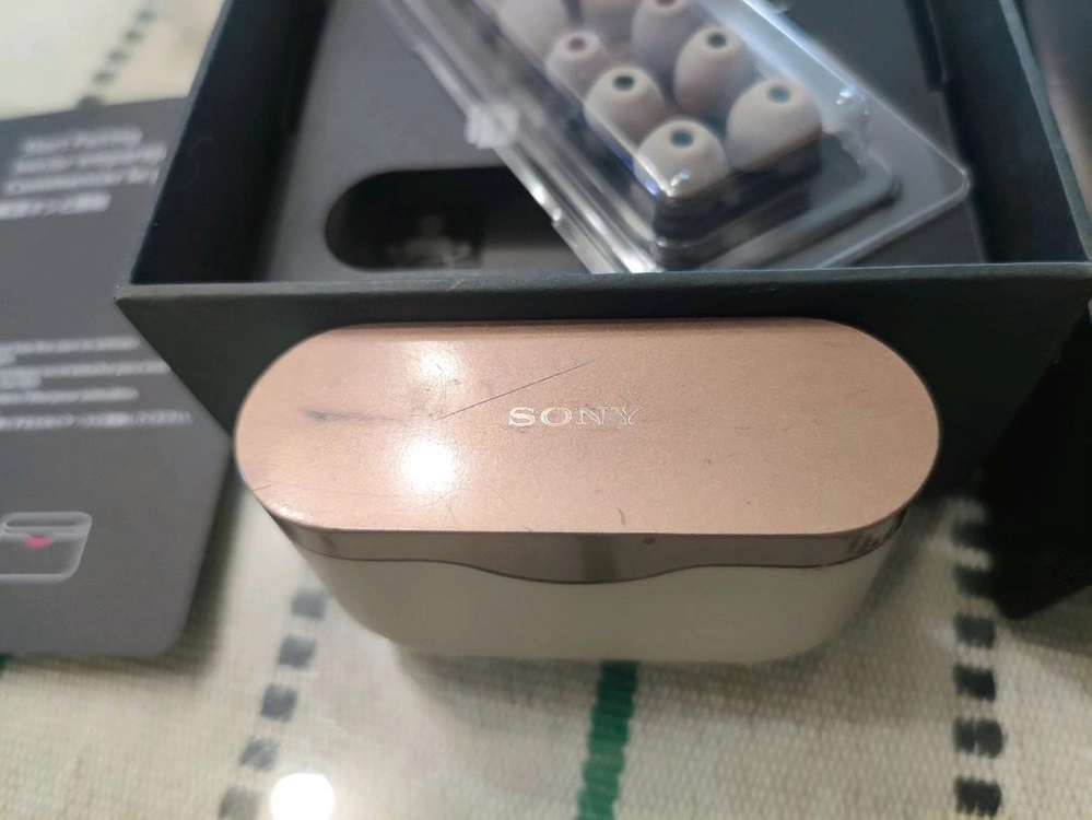 소니 tws wf-1000xm3 무선이어폰 풀박스 이미지