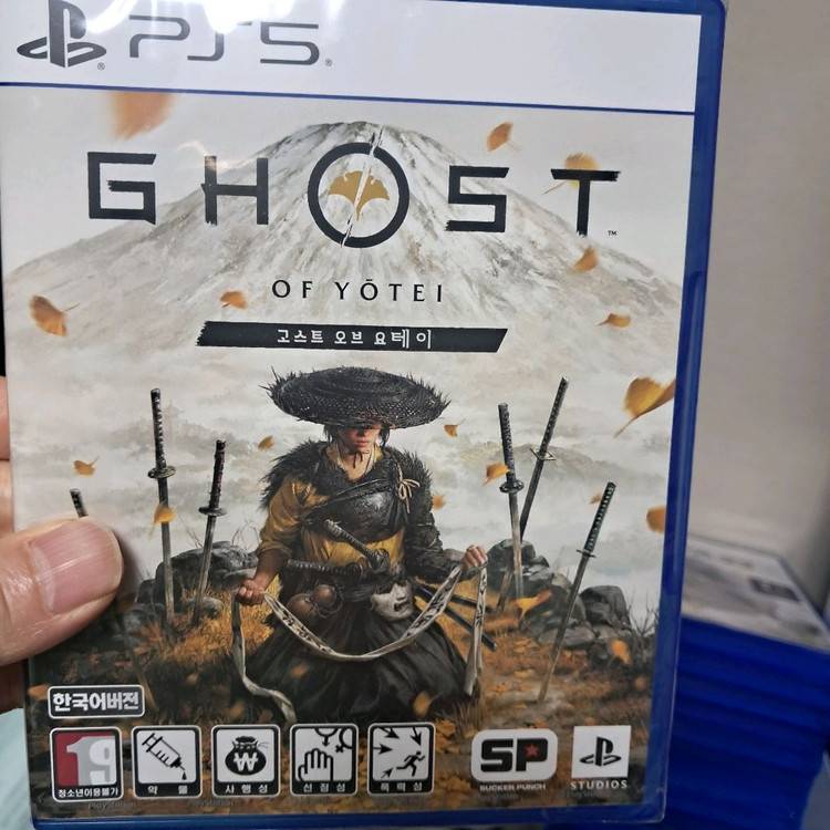 PS5 고스트 오브 요테이 새상품 이미지