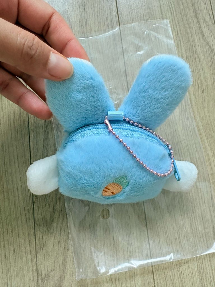 (정품/새상품)산리오 토끼 시리즈 랜덤키링 동전파우치 - 시나모롤 이미지