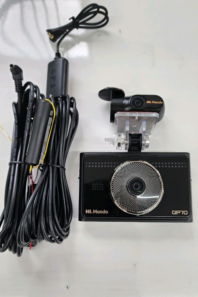 (12만,무료설치)만도 QP70 QHD 최상급 64기가,GPS 안테나 풀세트 블랙박스 이미지