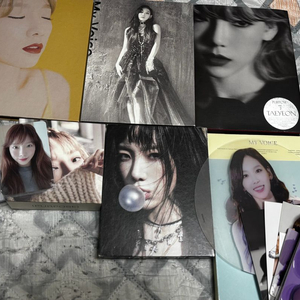 태연 솔로 앨범 일괄 이미지